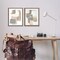 Stupell Industries Abstract Beige Brush Stroked Neutrals 2 pc Framed Floater Canvas Wall Art Set Design by Stella Chang
